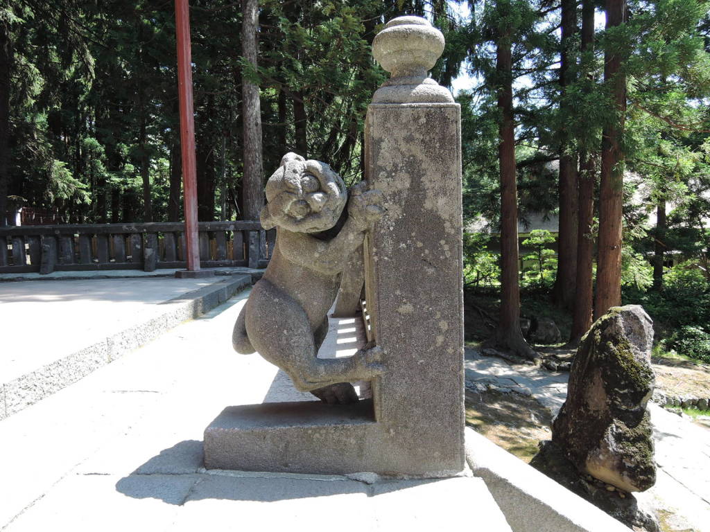 岩木山神社の狛犬