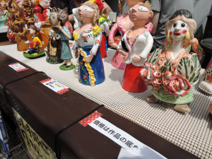 ポルトガル陶人形販売会風景