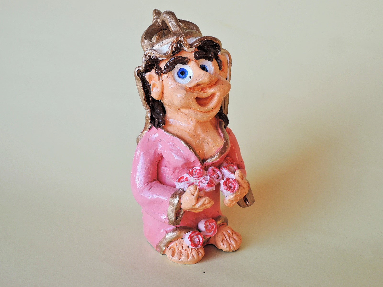 Nelson Oliveira ポルトガル陶器人形　聖イザベル